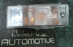 1- OEM 90-91 Honda Prelude Front Bumper Turn Signal Light Assembly L 041-4001 DV