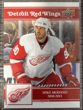 2025-26 Detroit Red Wings Centennial Mike Modano #83 base