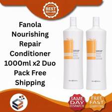 Fanola Nourishing Repair Conditioner 1000ml x2 Duo Pack - Free Shipping 12.83 per litre