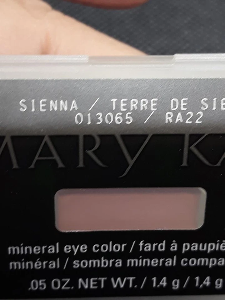 Mary Kay Mineral Eye Color Sienna 013065 Tan Brown NEW - Image 2 of 3