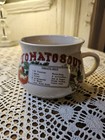 Vintage Ceramic Soup Stew Mug Bowl Cup with Handle Tomato Soup Recipe Cream Red — photo 2