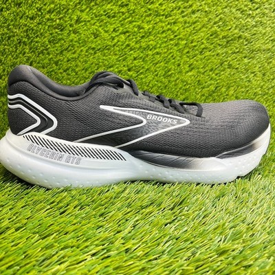 Brooks Glycerin GTS 21 Mens Size 11EE Black White Athletic Running Walking Shoes