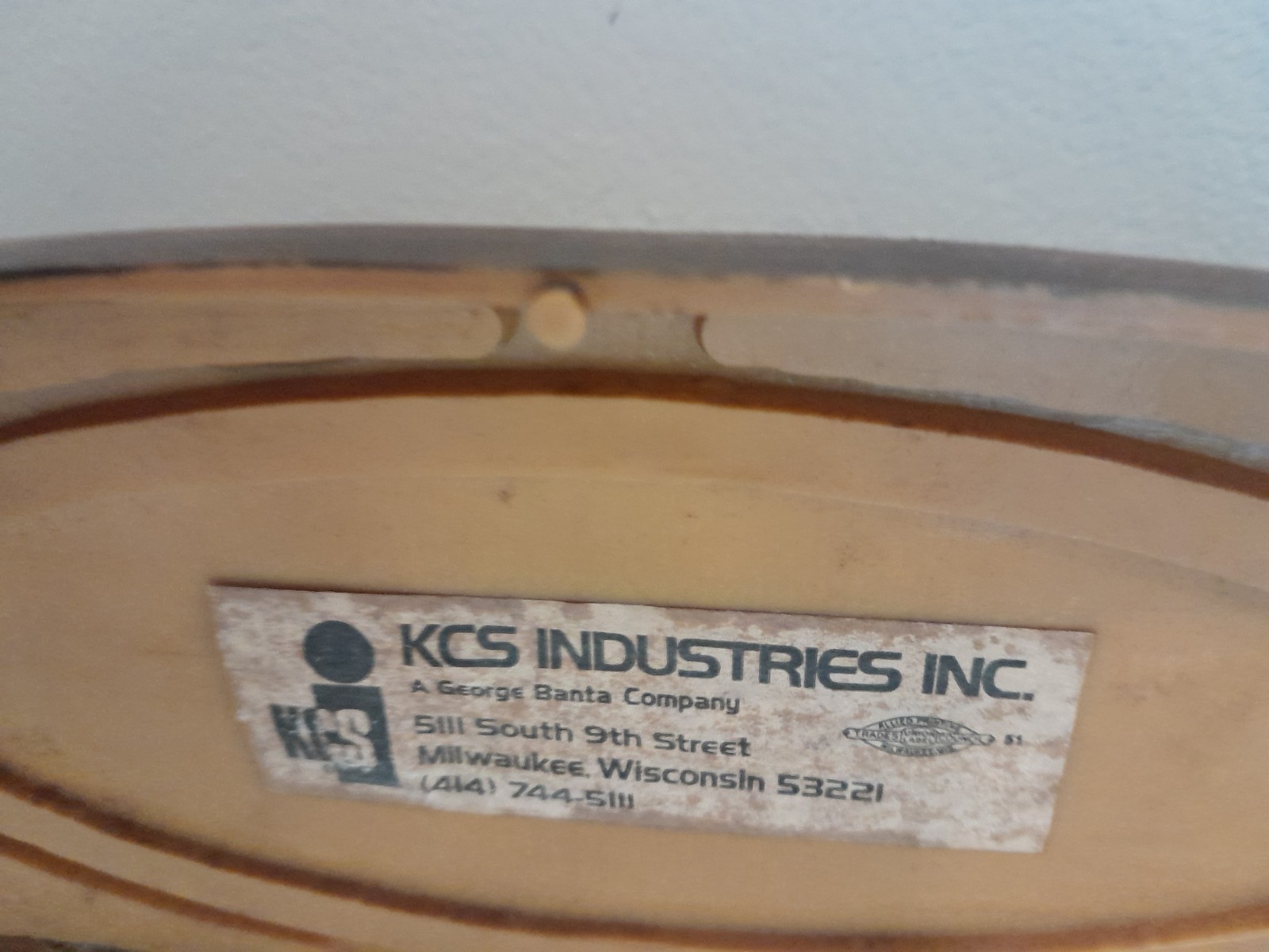 Vintage KCS Industries Inc. Plastic Michelob Beer Sign Since 1896 48" x 8"