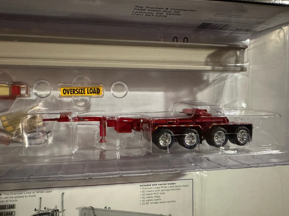 DCP 1:64 NTT'NC LEFEBVRE 389 Peterbilt & ERMC Hydra-Steer BRIDGE BEAM LOAD - Image 4 of 4