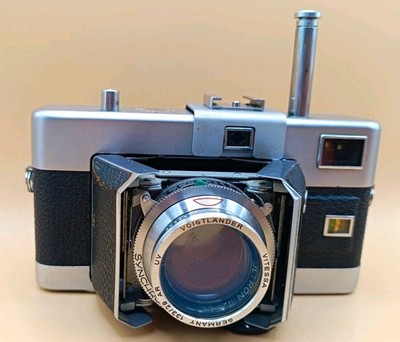 Voigtländer Vitessa Sucherkamera mit Objektiv Ultron 1:2/50 , Etui & Zubehör