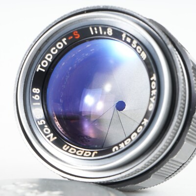 RARE 1/500] Tokyo Kogaku Topcor-S 50mm 5cm f1.8 L39 LTM Leica