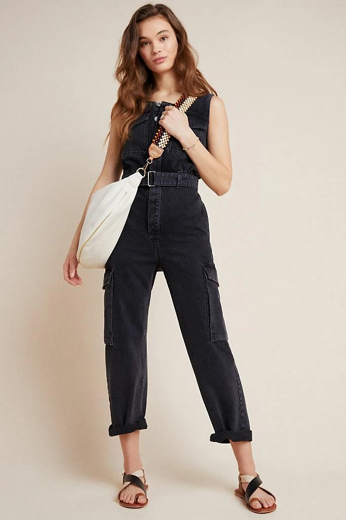 Hemlock Women Jeans Jumpsuit, Women's Long Denim Pants Ripped Pants  Trousers Overalls Strap Jeans (XL, Black) : Amazon.in: Clothing &  Accessories