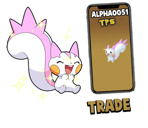 Pokemon Shiny Pachirisu Registered Trade or Ultra - 第 1/1 張圖片