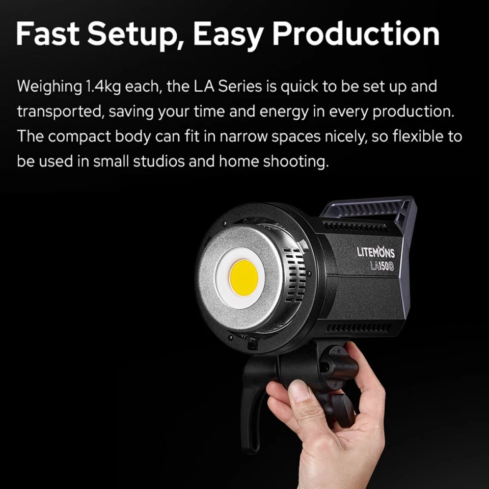 Godox Litemons LA200D 230W LED Video Light-Portable Studio LED Continuous Light - Image 2 of 4