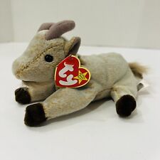 Rare: TY Beanie Baby Goatee the Goat With Tags, Tag Errors 1998 1999
