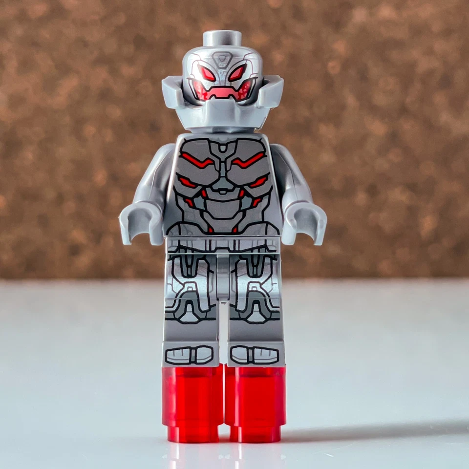 🌈 LEGO Ultron sh1009 Minifigure Avengers Super Heroes Marvel - Immagine 3 di 4