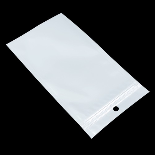 Front Clear for Zip Plastic Retail Lock Packaging Bags Hang Hole ...