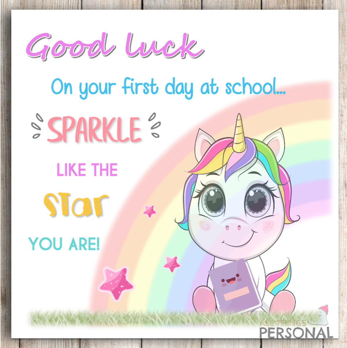 Happy First Day Of School Card
