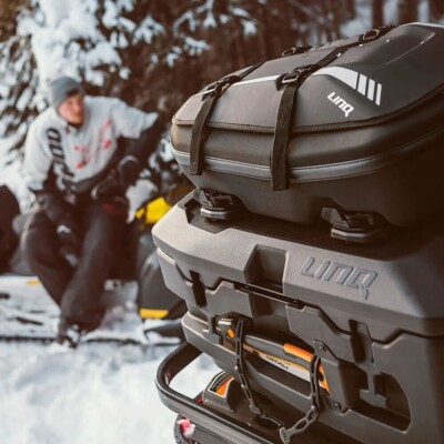 SKI-DOO ハンドルバック Ski-Doo OE 10.6 Gallon LinQ Adventure Tunnel Bag MXZ Renegade