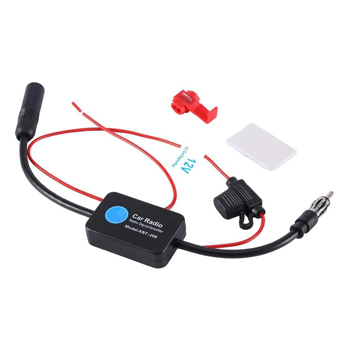 Universal car radio am fm on sale antenna signal amplifier booster for vehicles