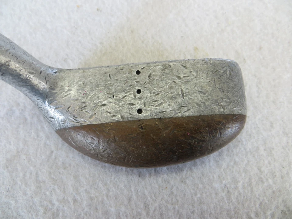 VINTAGE FRANK JOHNSTON MODEL 107 COMBO PUTTER STEEL SHAFT 34" RH - Image 4 of 4