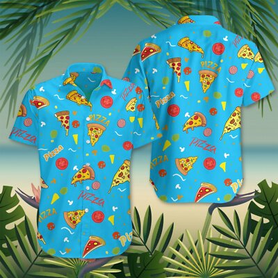 Pizza Hawaiian Shirt For Men \u0026 Women 