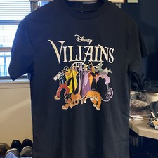 Disney Villains Tshirt Adult Large Halloween