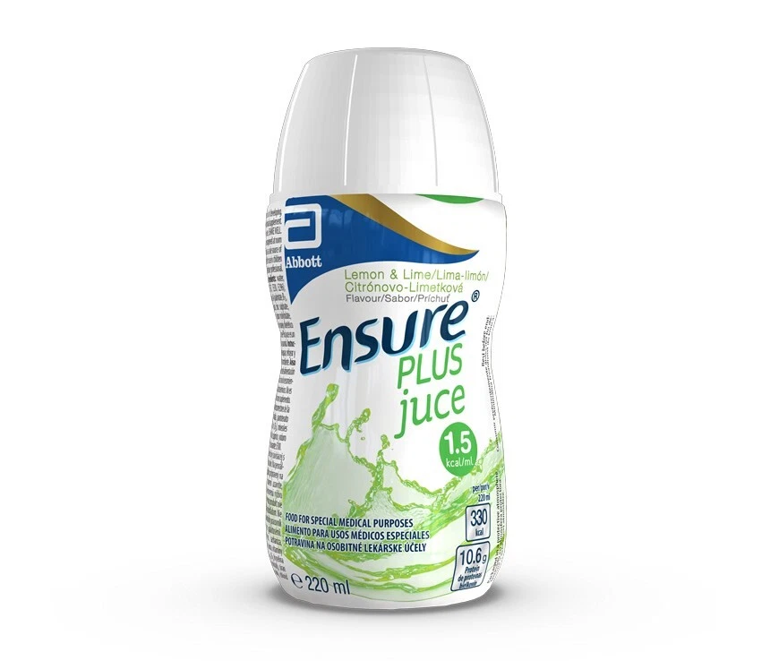 Ensure Plus Juce Lemon & Lime (220ml)
