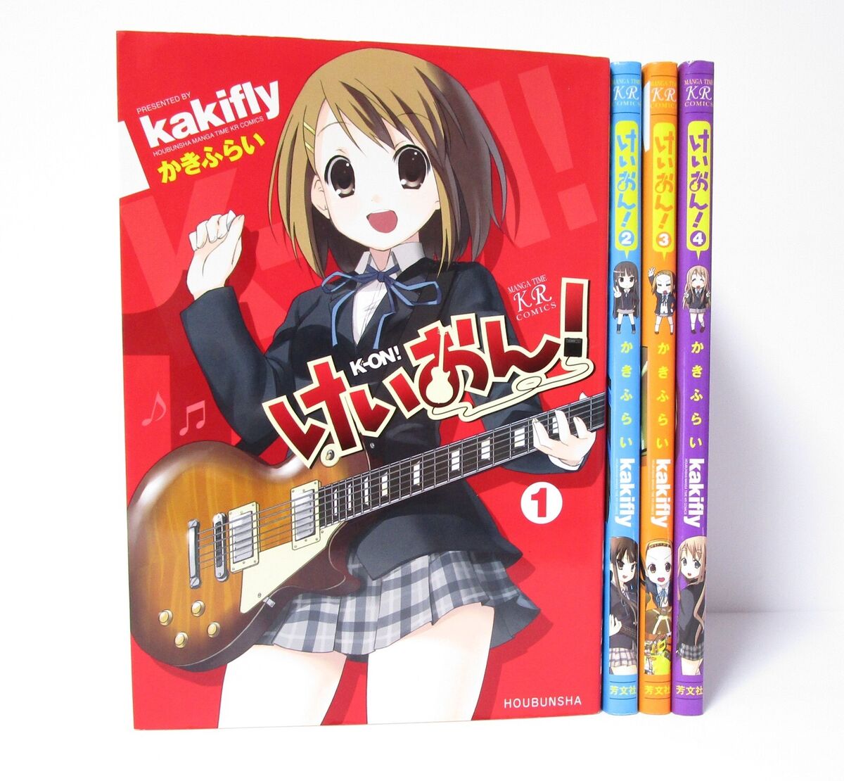 K-ON! VOL.1-4 Complete set Comics Manga Anime Kakifly HOUBUNSHA