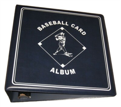 BCW 3-Inch Burgundy Baseball Card Binder – Holds 810 Cards, Heavy Duty D-Ring, 2023 Manufacture