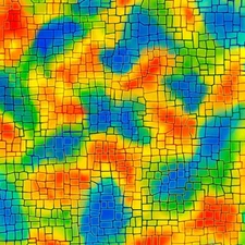 3 Yards Digital Cotton Fabric - QT Fabrics A Child's Prayer Stained Glass