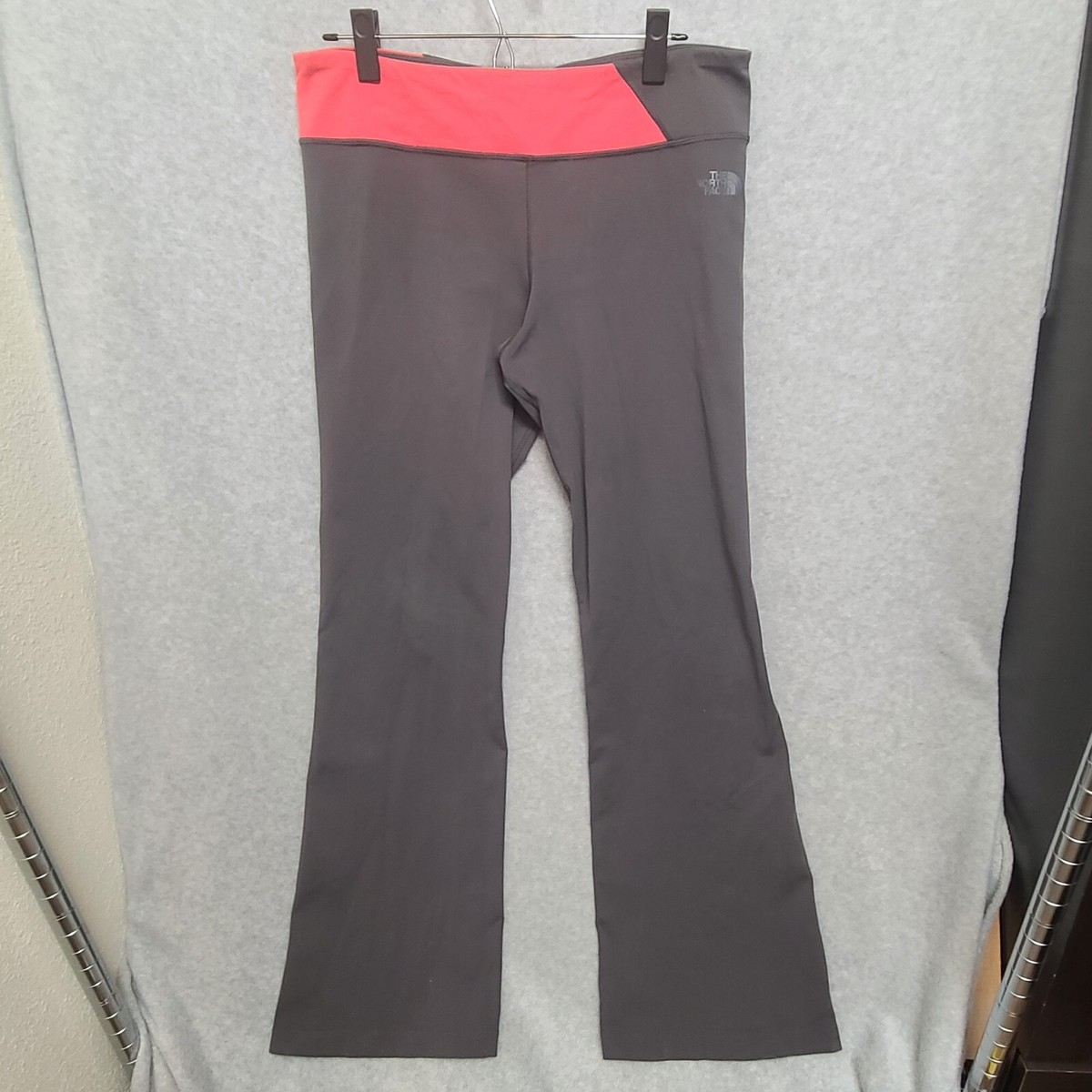 ★THE NORTH FACE★ Women's Intense Flare LeggingsSTEEL GRAY The North Face Leggings Sz Large Womens Athletic Pants Gray