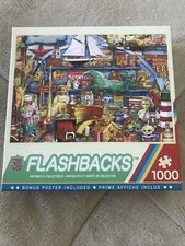 Master Pieces Flashbacks Antiques and Collectibles 1000 Piece Jigsaw Puzzle