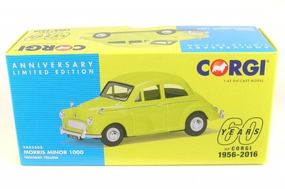 Morris Minor 1000 (highway yellow) RHD - 60th Anniversary Collection