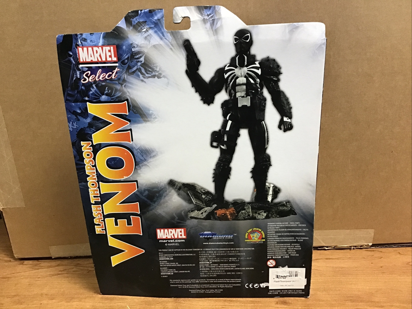 Diamond Marvel Select Flash Thompson Venom Action Figure Disney For Sale Online Ebay