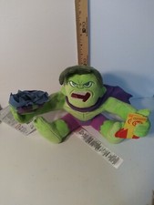 Disney Store Marvel Christmas Holiday 8" Hulk Plush New ..Ships Fast