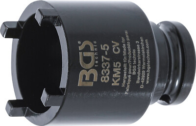 BGS-8337-5 Nutmutternschlüssel Zapfen außen liegend KM5
