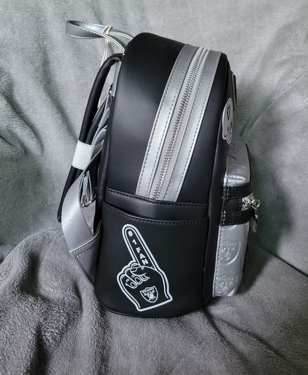 Loungefly NFL Raiders mini backpack | eBay display picture 3