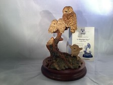 BORDER FINE ARTS " A WATCHFUL EYE " BY RAY AYRES WITH C.O.A