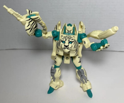 Vintage Beast Wars Transformers Deluxe Class Tigatron NOT REISSUE 1995 Complete
