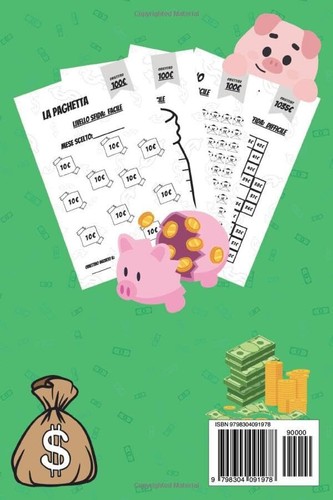 Budget Planner Tedesco In Pelle PU - Agenda Risparmi A6 Con Tasche E Adesivi, Colore Rosa - Foto 6