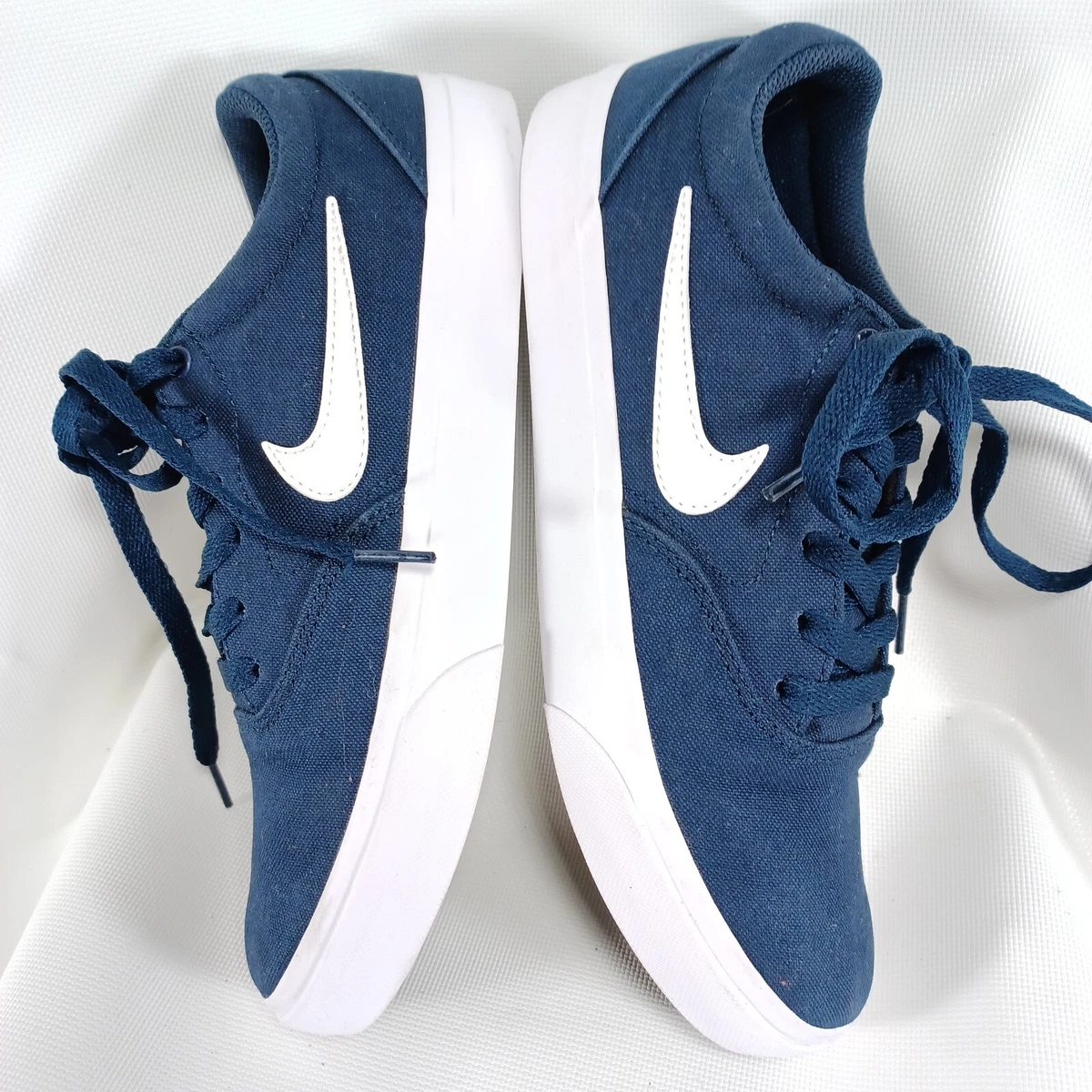 Nike SB Charge Blue Canvas Obsidian Shoes CD6279-400 (Size US | eBay