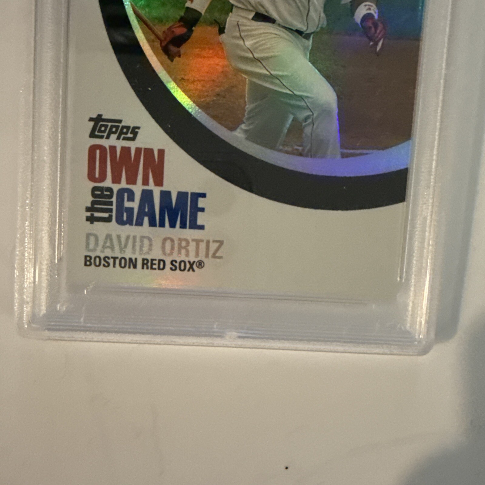 2007 Topps David Ortiz Own the Game #OTG12 PSA 10 Red Sox POP 17  HOF view 2