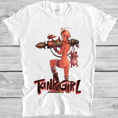 Tank Girl T-Shirt Bazooka Sexy Punk Lustig Cool Geschenk Tee M141