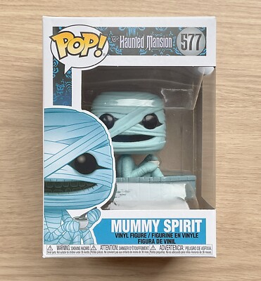 Funko Pop Disney The Haunted Mansion Mummy Spirit #577 + Free Protector
