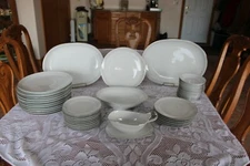 Heinrich H & C Bavaria Vintage Porcelain Fine China Monarch 46 Piece Grouping