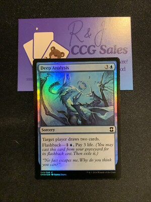 Deep Analysis FOIL, Eternal Masters, Near Mint, MTG