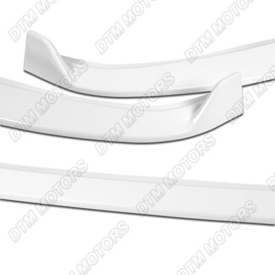 Stay Tuned Performance For 14-17 Honda Fit JDM Carbon Look Front Bumper Splitter Spoiler Lip Kit
