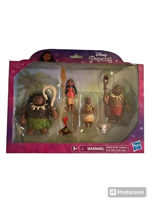 Hasbro Disney Princess Moana Adventure Pack -  Maui Grandma Chief Pua  Kakamora