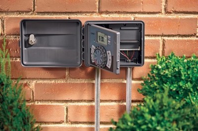Orbit Easy Set Logic Indoor Outdoor Sprinkler Timer for 12 Zone Irrigation Gray