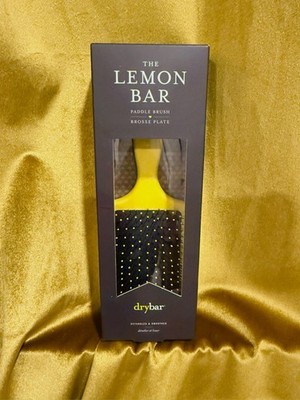 Drybar The Lemon Bar Paddle Brush Detangling Hair Brush Yellow