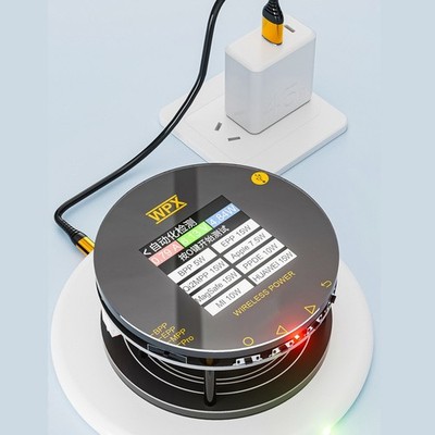Kabelloser Ladetester mit LCD-Display und magnetischer Leistungsmessung