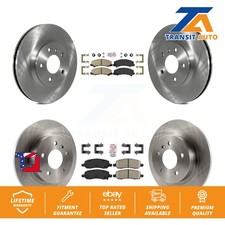 Front Rear Ceramic Pads And Disc Brake Rotors Kit For Buick Lucerne K8A-101282