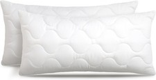 Siebenschläfer 2er Set Kopfkissen 40 x 80 cm Mikrofaser Schlafkissen Füllkissen