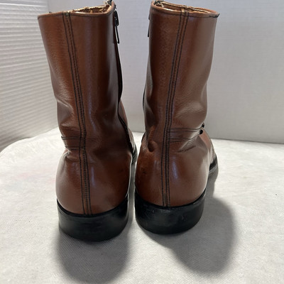 Stacy Adams Beatle Ankle Boots Dress Shoes Cognac Leather  display picture 1